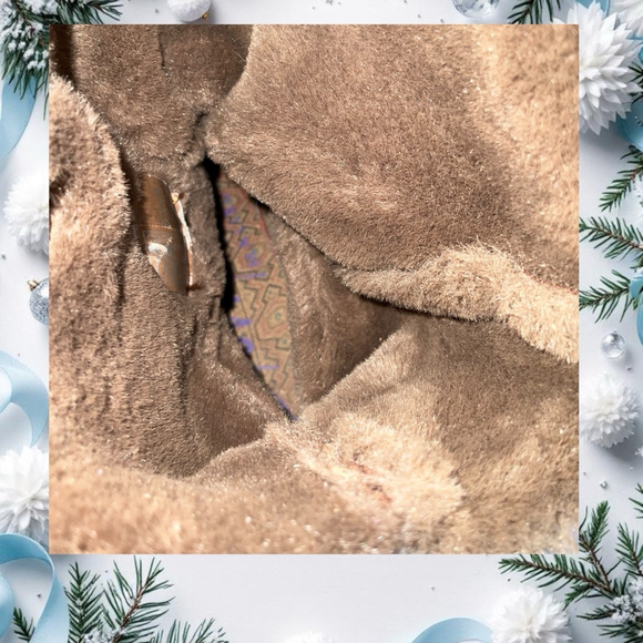 Blowfish Brown Faux Fur Faux Leather Snap Buckle Ankle Boots Women Sz 7 - Picture 7 of 9